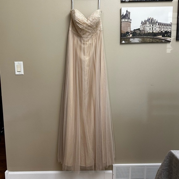 NWT BHLDN Jenny Yoo Juliette Dress in Ivory - Picture 7 of 16